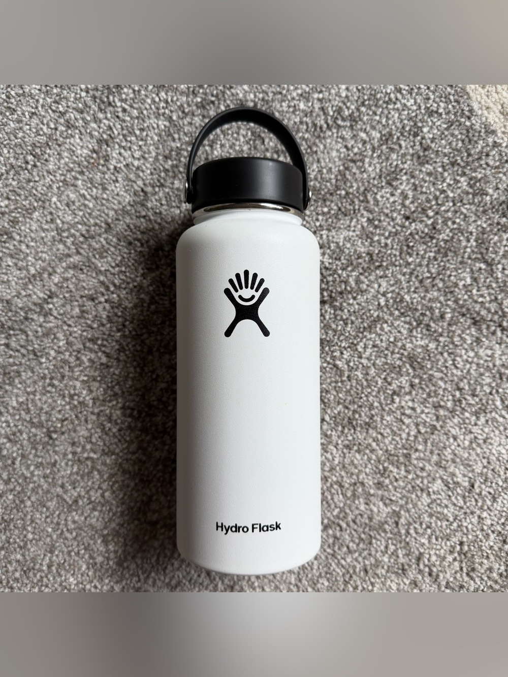 Hydro Flask 32 Oz Wide Mouth Water Bottle White